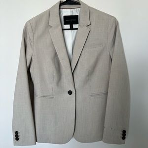 Banana Republic Blazer - white and beige stripes